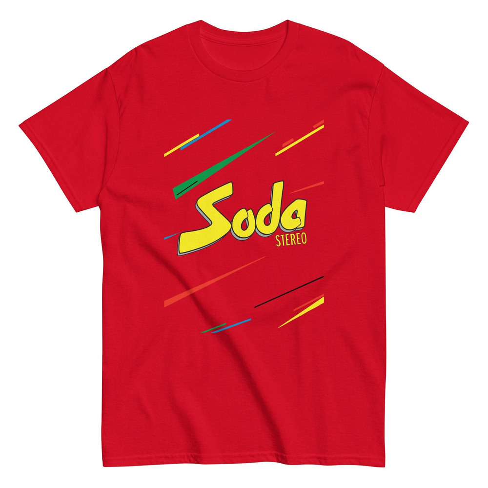 Soda Stereo T Shirt Red